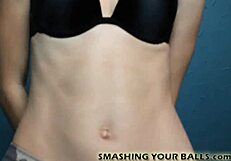 your useless balls should be busted daily in humiliation punished femdom ball kicking caught bdsm