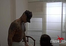 sexy latina milf gets anal fucking with big tits