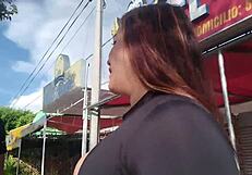 Latina invites me home for hardcore doggystyle and cum on face.