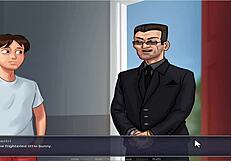 SUMMER TIME SAGA UNC PART 3 - EVE FLASHING