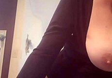 velvet rain 23 gets tandem fucked with huge toys at a party and squirts orgasms