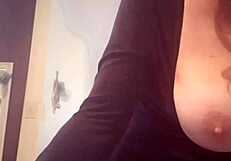 velvet rain 23 gets tandem fucked with huge toys at a party and squirts orgasms