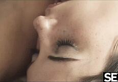 Girl Next Door Rides Cock to Orgasm in Hard Fuck Session!