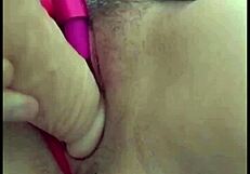 Young gay guy makes himself cum with a vibrator