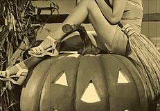 Vintage Halloween Antique Retro Scenes