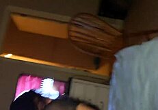 Hey, watch this hot Filipina milf ride Mexican cock hard