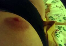 milf alone at night playing quietly