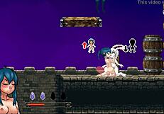 Naylas castle pornplay hentai game ep 2 hot shemales witches fucking in the shower