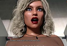 Slut sucks in bathroom! Fucks teen in public!