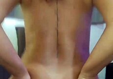 Thirsty Wife Drinks Cum From Cup In Stockings