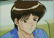 blonde anime chick rides cock before bdsm session with big tits and asian features