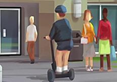 Teen peeks in bathroom for uncensored hentai game