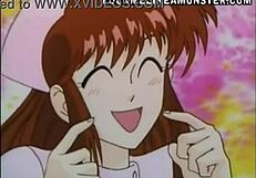 blonde anime chick rides cock before bdsm session with big tits and asian features