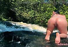 i got naked in waterfall and sucked for real