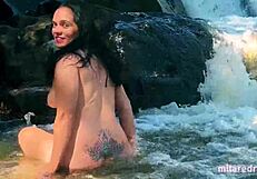 i got naked in waterfall and sucked for real