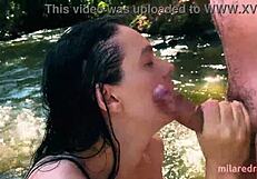 i got naked in waterfall and sucked for real