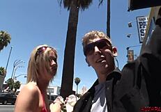 Sexy Blonde Mom Seduces and Fucks Young Stranger in Hardcore Cumshot Scene