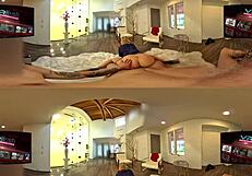 sexlikereal blonde milf shows you the way in vr360 60fps