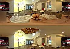 sexlikereal blonde milf shows you the way in vr360 60fps