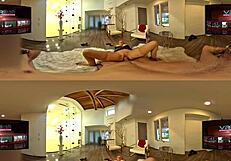 sexlikereal blonde milf shows you the way in vr360 60fps