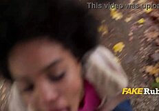 Cute Brazilian Latina Solves Cash Issues with Outdoor Sex