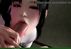 Teacher performs footjob on student in BDSM clip