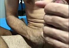 Me and my boy share handjobs and blowjobs at home