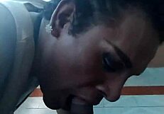 Obedient Shemale Sucking Dick With Passion