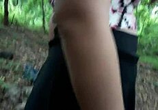 slipped inside her deep in the wild forest