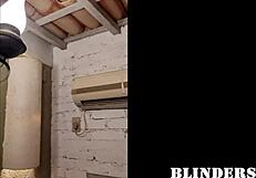 Amateur Brunette Licks Shaved Pussy Before Anal Plug Fucking