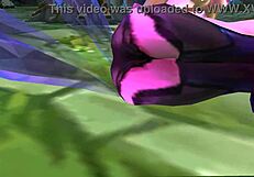 Kda ahri moans sexily in korean voice during ryona