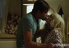 Stepbrother supports his weeping step sister with taboo fantsies