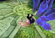 Kda ahri moans sexily in korean voice during ryona