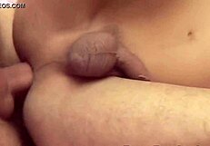 two hunks engage in hardcore bareback action