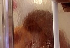 i'm shy milf showerin n shavin my big ass n tits