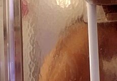 i'm shy milf showerin n shavin my big ass n tits