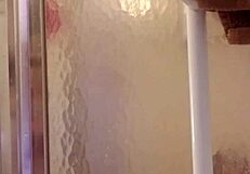 i'm shy milf showerin n shavin my big ass n tits