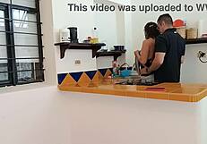 Building security visits, I can't resist and fuck him