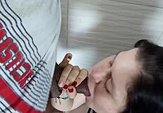 while my friend is away i fuck his horny girlfriend part 1