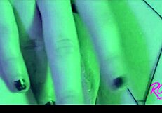 Roxy Lights Gets Fucked Hard Through Her Fishnets in Intense Pornstar Action