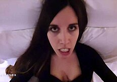 Old European Wife Shares Creampie With Cuckold In Spanish Prostitute Group