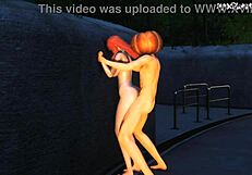 nami gets destroyed in 3d anime hentai cartoon