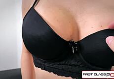 firstclasspov - krissy lynn's big booty spanked hard in garage