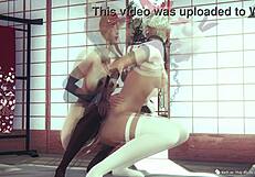 Bent over doggystyle fucking