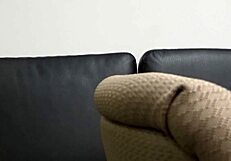 zelda's casting session on the sofa, rough interview left one