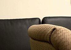 zelda's casting session on the sofa, rough interview left one