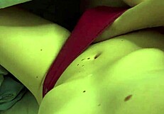 I visit my tired step sister and we finger each other to cum in lesbian fun