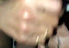Shemale sucks off a big black cock in this heat video