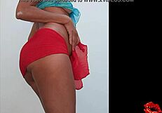 Blonde milf sunbathing outdoors