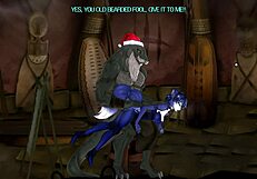 kyrstal lok，一起重温那火热的圣诞场景吧！